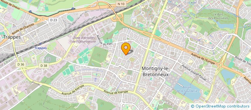 localisation de l'entreprise MONSIEUR NORDINE SEGHIR  MONTIGNY-LE-BRETONNEUX