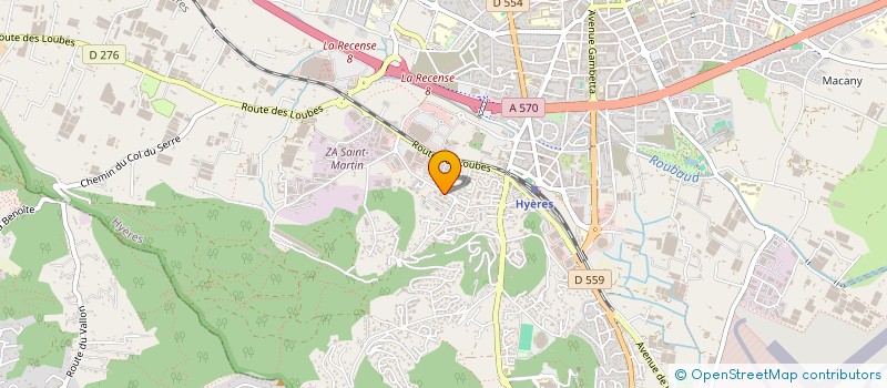 localisation de l'entreprise MONSIEUR NORDINE SHIRI à HYERES