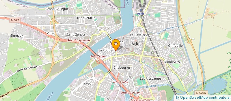 localisation de l'entreprise MONSIEUR NORDINE TAZAMOUCHT  ARLES