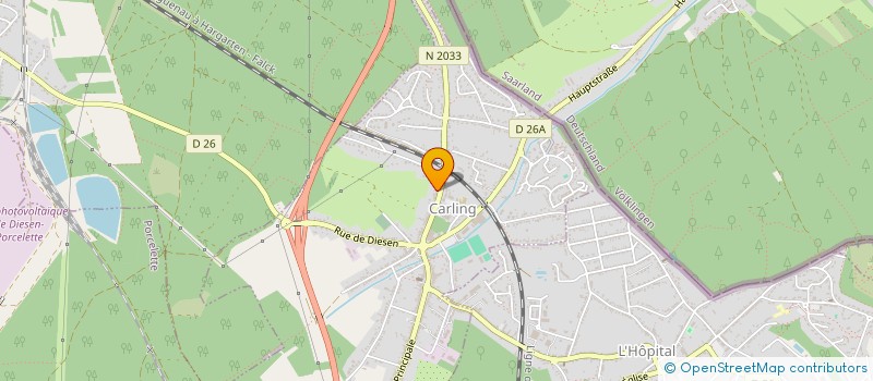 localisation de l'entreprise MONSIEUR NORDINE TORCHI  CARLING