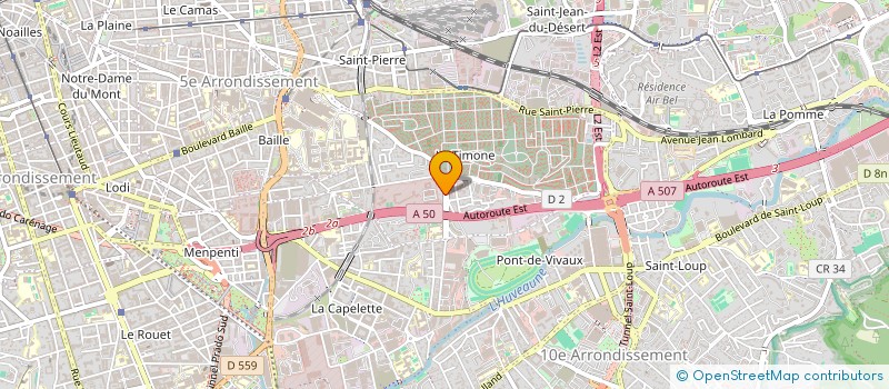 localisation de l'entreprise MONSIEUR NORDINE YAHIAOUI à MARSEILLE