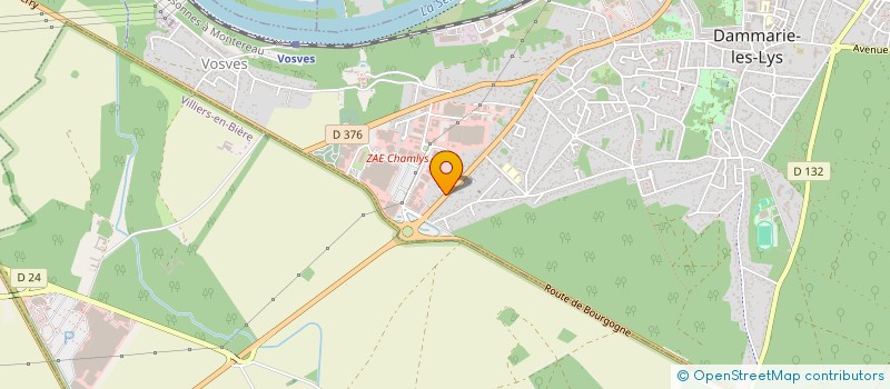 localisation de l'entreprise MONSIEUR NORDINE ZAIMI à DAMMARIE-LES-LYS