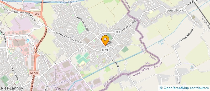 localisation de l'entreprise MONSIEUR NORDINE ZEKRAOUI  ROUBAIX