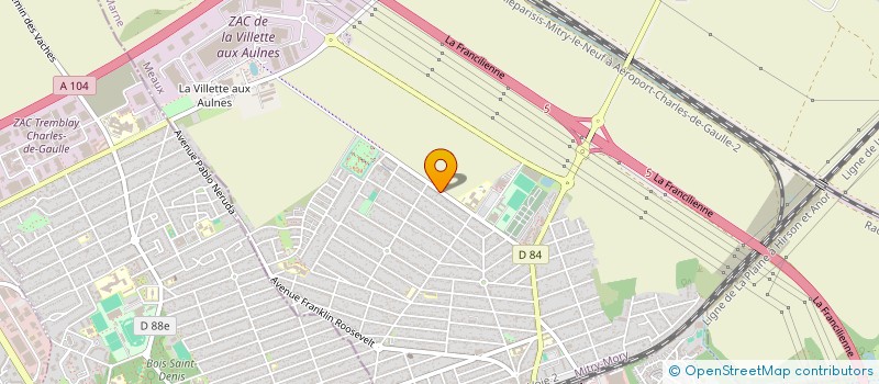 localisation de l'entreprise MONSIEUR NORDMAN NTOLLA  MITRY-MORY