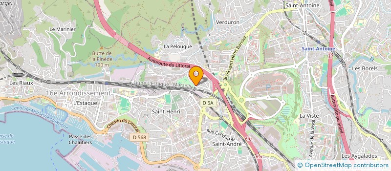 localisation de l'entreprise MONSIEUR NORE AMARA  MARSEILLE