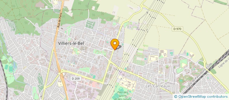 localisation de l'entreprise MONSIEUR NOREDDIN EL MOUKHTARI  VILLIERS-LE-BEL