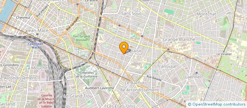 localisation de l'entreprise MONSIEUR NOREDDINE AGUER  LYON