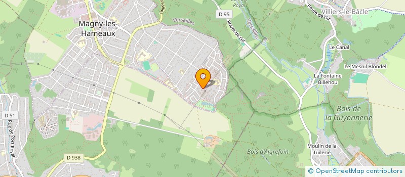 localisation de l'entreprise MONSIEUR NOREDDINE BOUCHOUGHL  MAGNY-LES-HAMEAUX