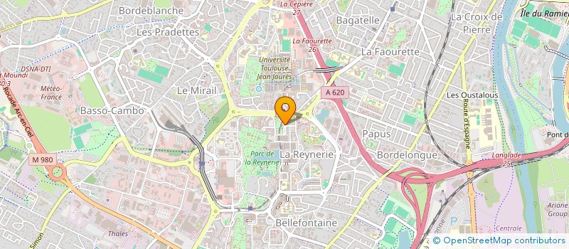 localisation de l'entreprise MONSIEUR NOREDDINE MENAD à TOULOUSE