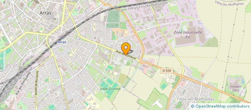 localisation de l'entreprise MONSIEUR NOREDINE ALLEL à ARRAS