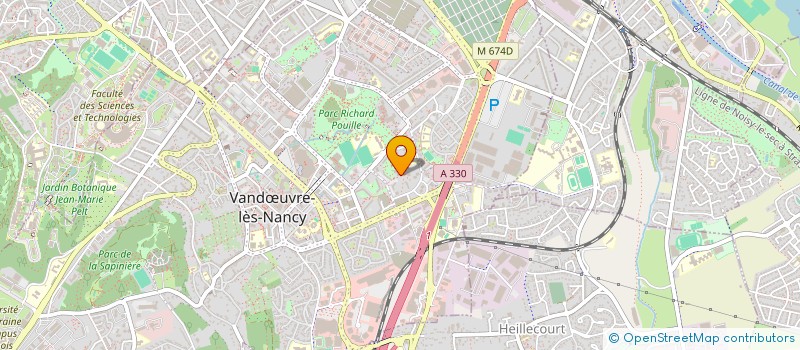 localisation de l'entreprise MONSIEUR NOREDINE BUYLUD  VANDUVRE-LES-NANCY