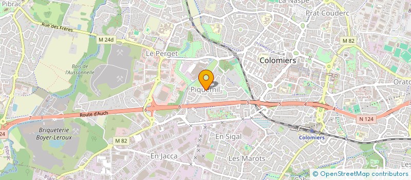 localisation de l'entreprise MONSIEUR NOREDINE DEHAR à COLOMIERS