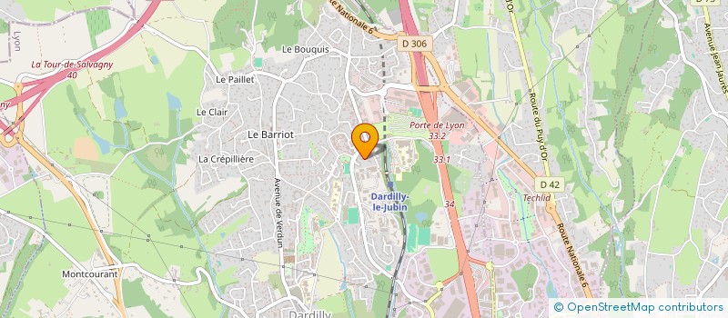 localisation de l'entreprise MONSIEUR NOREDINE GUENIFI à DARDILLY