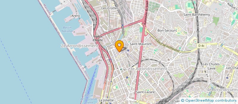 localisation de l'entreprise MONSIEUR NOREDINE HAMADI ALI à MARSEILLE