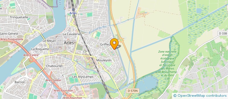 localisation de l'entreprise MONSIEUR NOREDINE SEDDIK à ARLES