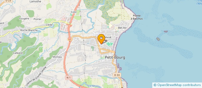 localisation de l'entreprise MONSIEUR NORELAN ROBERT  PETIT-BOURG