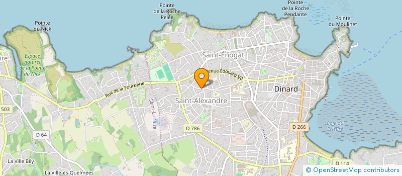 localisation de l'entreprise MONSIEUR NORIG GOASDOUE  DINARD