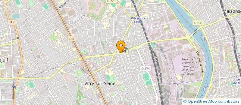 localisation de l'entreprise MONSIEUR NORIS BRINGOLD à VITRY-SUR-SEINE