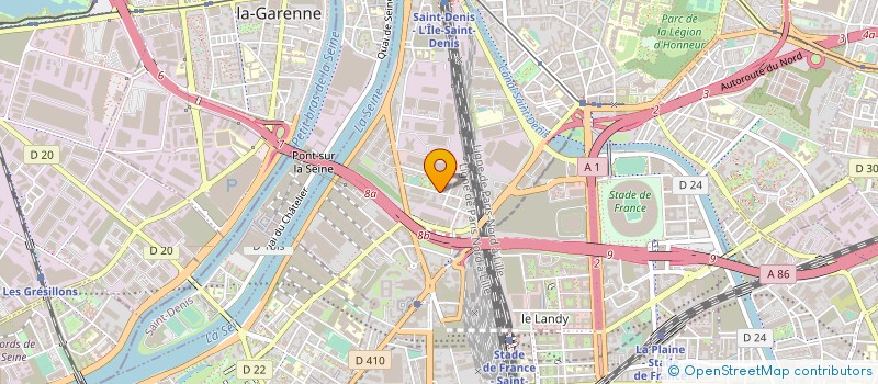 localisation de l'entreprise MONSIEUR NORJIS HASSOUNE à SAINT-DENIS