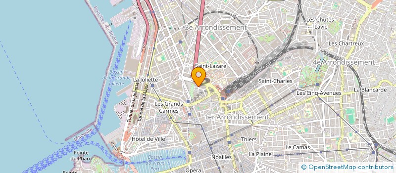 localisation de l'entreprise MONSIEUR NORKHAN FARZAD  MARSEILLE