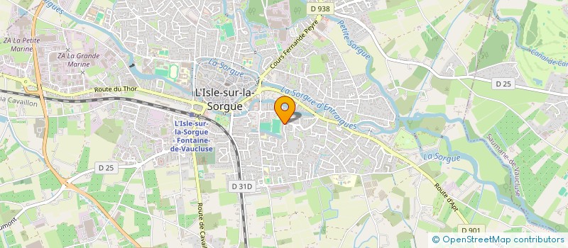 localisation de l'entreprise MONSIEUR NORMAN ADEL à L'ISLE-SUR-LA-SORGUE