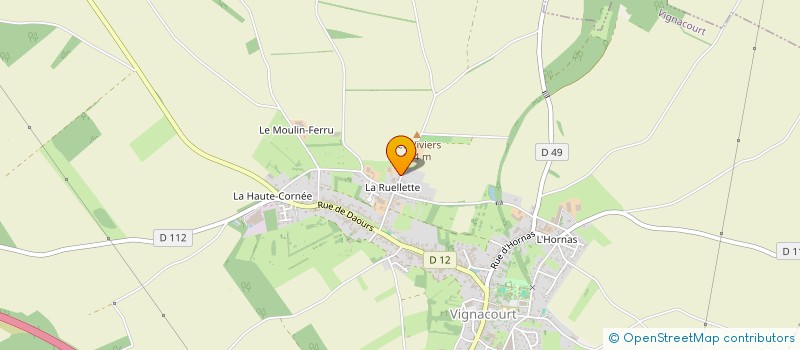 localisation de l'entreprise MONSIEUR NORMAN ANNAERT  VIGNACOURT