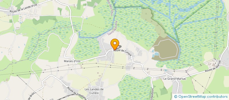 localisation de l'entreprise MONSIEUR NORMAN BADEAU  SAINT-NAZAIRE