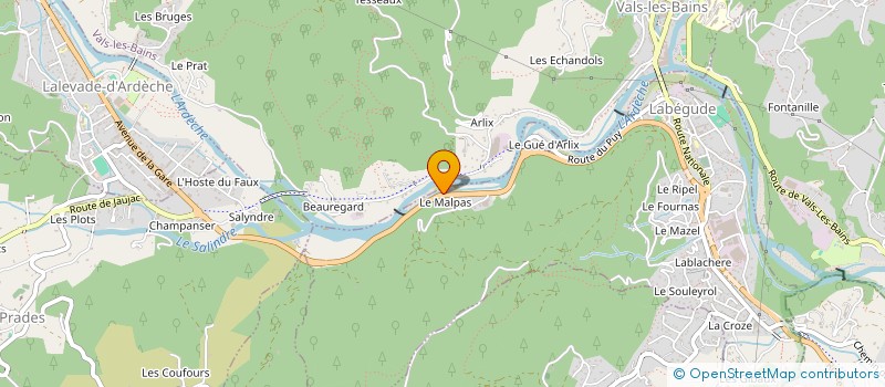 localisation de l'entreprise MONSIEUR NORMAN BARTHELEMY  LABEGUDE