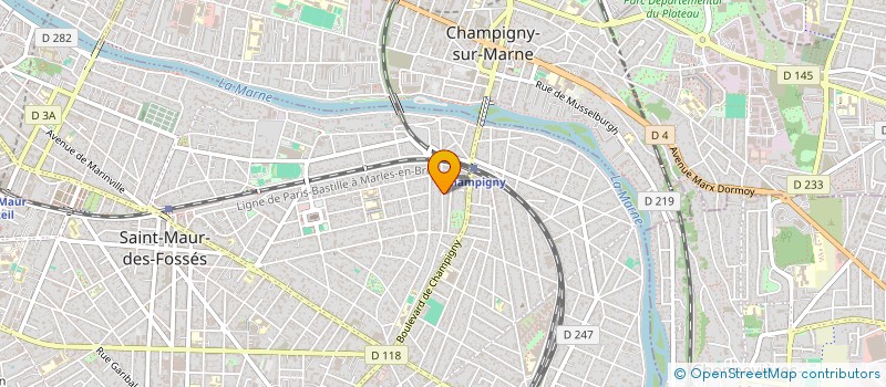 localisation de l'entreprise MONSIEUR NORMAN BEN MOUHA à ST MAUR DES FOSSES