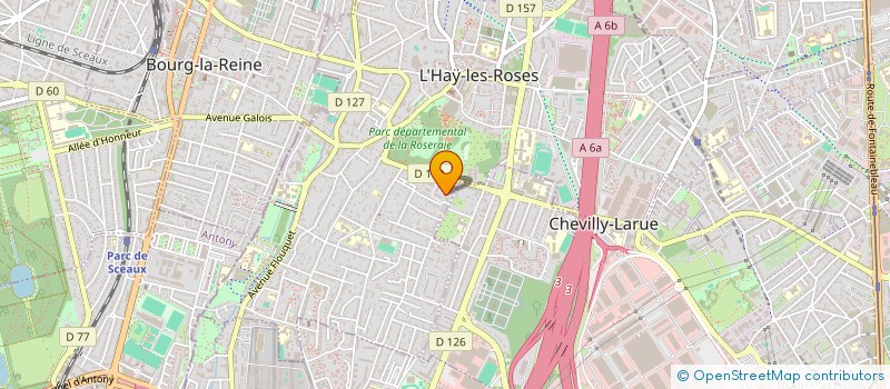 localisation de l'entreprise MONSIEUR NORMAN BENARROCH  L'HAY-LES-ROSES