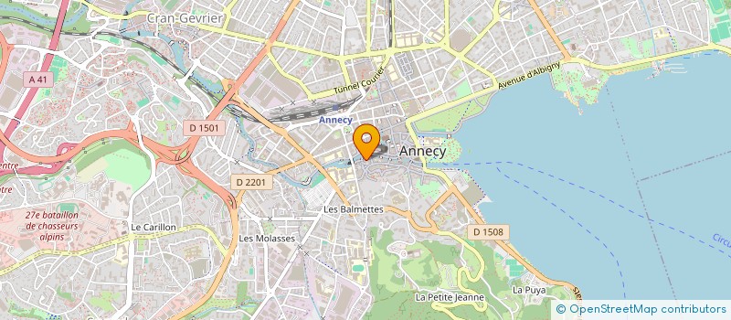 localisation de l'entreprise MONSIEUR NORMAN DELHOMME à ANNECY