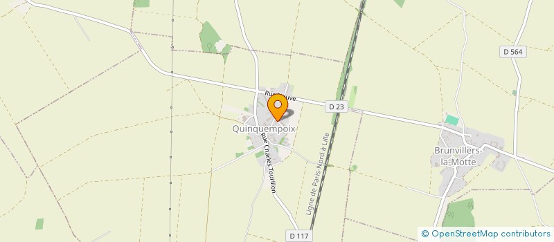 localisation de l'entreprise MONSIEUR NORMAN DESNIER  ST JUST EN CHAUSSEE