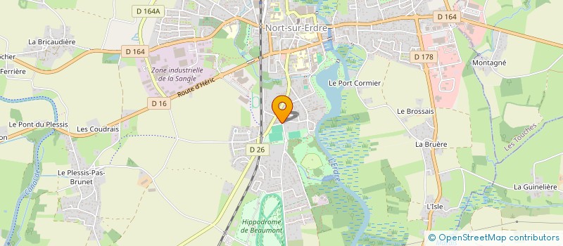 localisation de l'entreprise MONSIEUR NORMAN FERRI  NORT-SUR-ERDRE