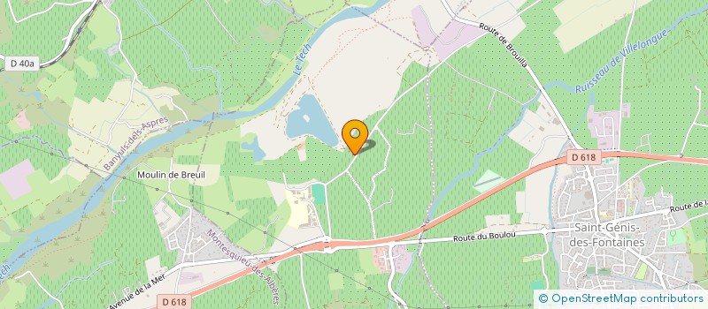 localisation de l'entreprise MONSIEUR NORMAN FRANCOIS  VILLELONGUE-DELS-MONTS