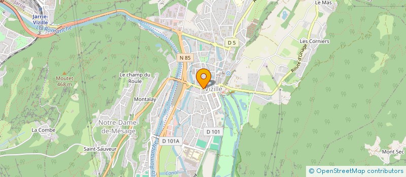 localisation de l'entreprise MONSIEUR NORMAN GAZZONI  SAINT-MARTIN-D'HERES