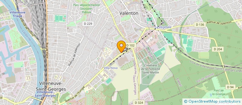 localisation de l'entreprise MONSIEUR NORMAN LANCON à VILLENEUVE-SAINT-GEORGES