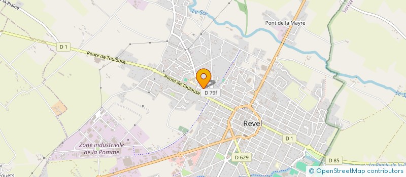 localisation de l'entreprise MONSIEUR NORMAN N'DOYE  REVEL