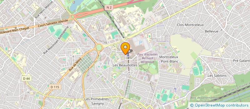 localisation de l'entreprise MONSIEUR NORMAN PEPIN  SEVRAN