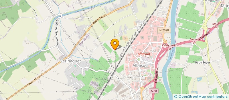 localisation de l'entreprise MONSIEUR NORMAN RICARDO  MONTAUBAN