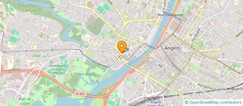 localisation de l'entreprise MONSIEUR NORMAN TORRES DIAZ  ANGERS