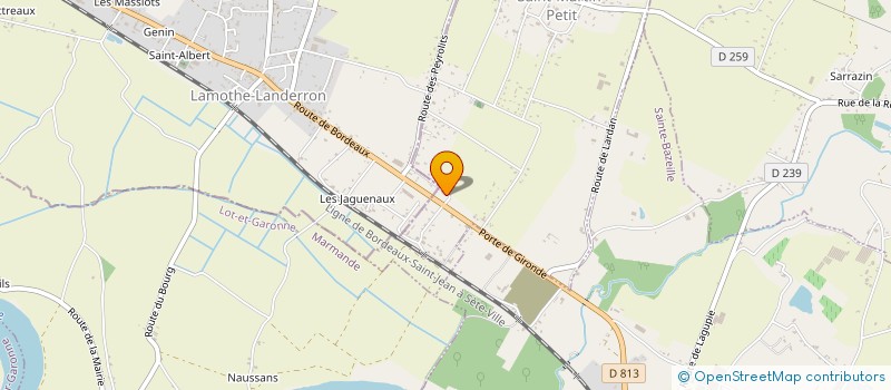 localisation de l'entreprise MONSIEUR NORMANN LAFFITTE  SAINT-MARTIN-PETIT