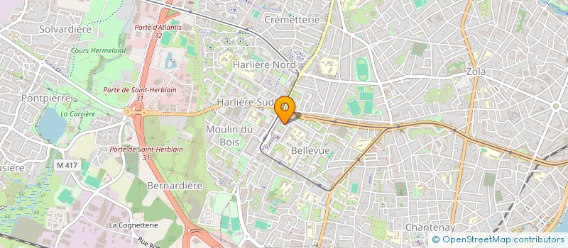 localisation de l'entreprise MONSIEUR NORREDINE BEN HADDOU à NANTES