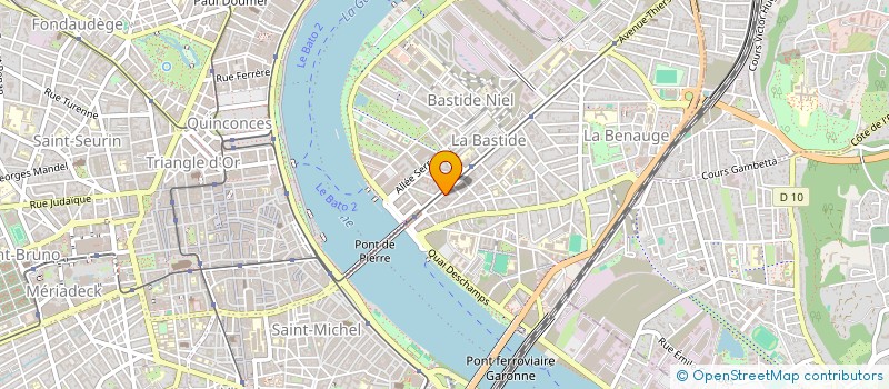 localisation de l'entreprise MONSIEUR NORREDINE FAIDA  BORDEAUX