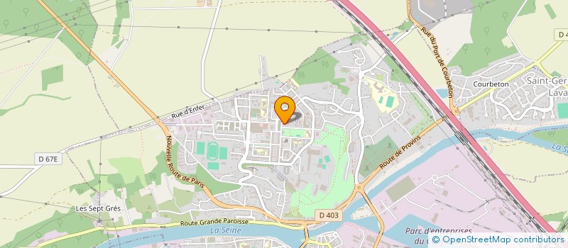 localisation de l'entreprise MONSIEUR NORREDINE MEBARKI  MONTEREAU-FAULT-YONNE