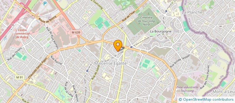 localisation de l'entreprise MONSIEUR NORREDINE MOKRANE  TOURCOING