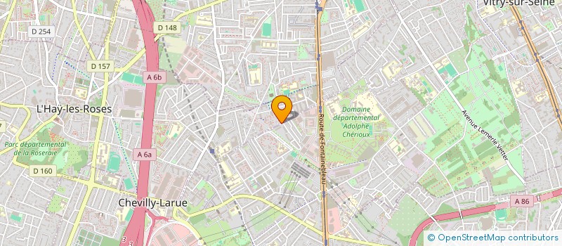 localisation de l'entreprise MONSIEUR NORREDINE TOUIL  L'HAY-LES-ROSES