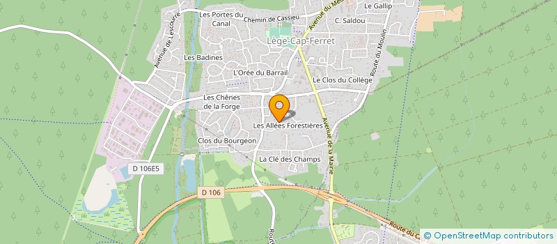 localisation de l'entreprise MONSIEUR NORTON ANTIVILO  LEGE-CAP-FERRET