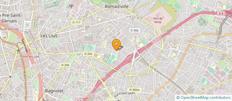 localisation de l'entreprise MONSIEUR NORY BOUCHALI à BAGNOLET