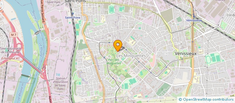 localisation de l'entreprise MONSIEUR NOSA EVBUOMWAN  VENISSIEUX