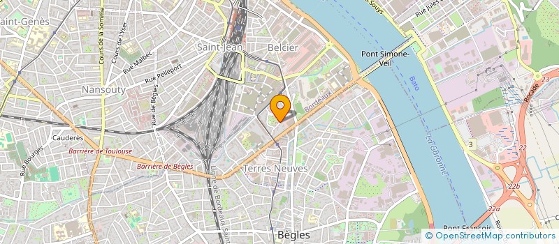 localisation de l'entreprise MONSIEUR NOSA UYI AMADIN  BORDEAUX